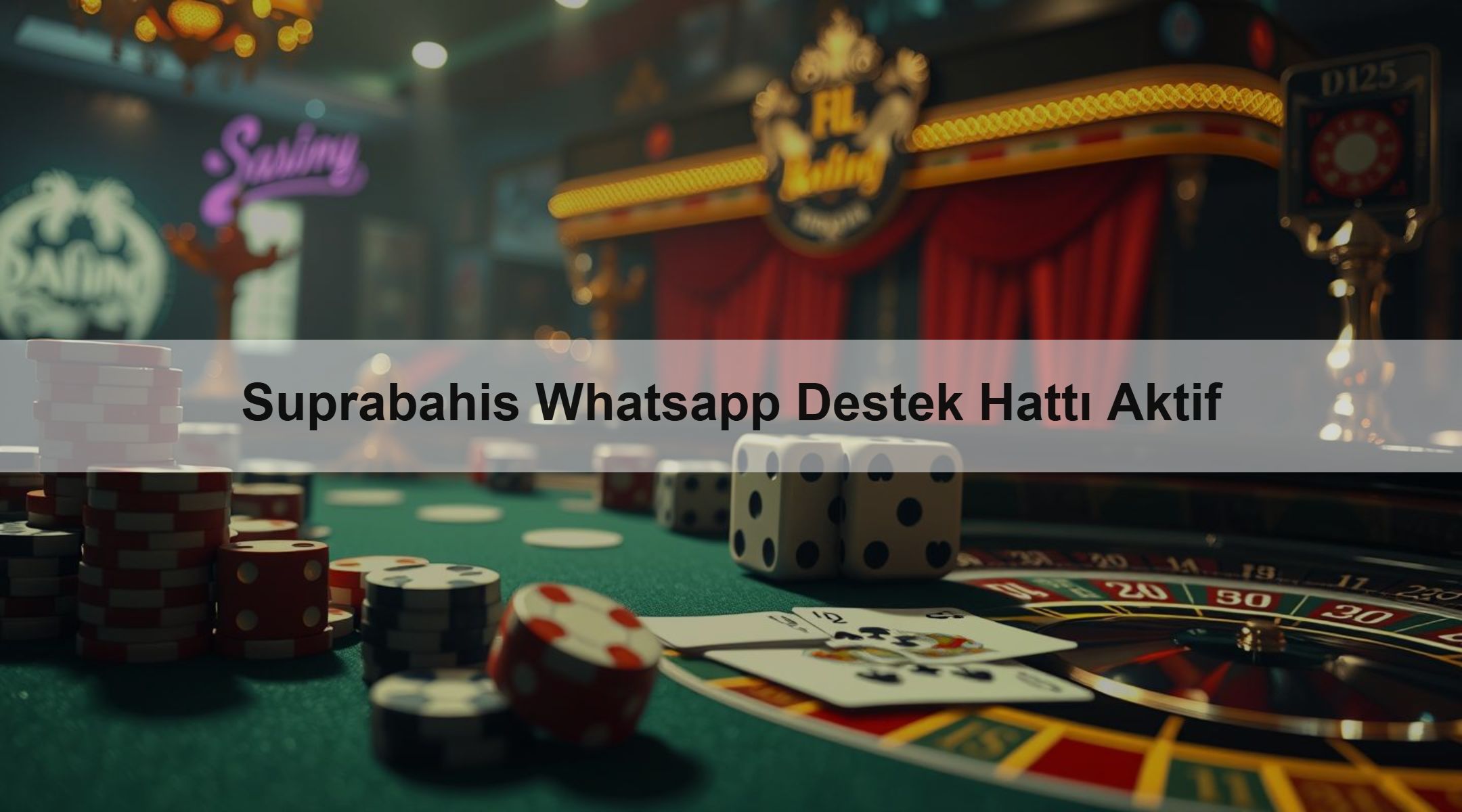 Suprabahis Whatsapp Destek Hattı Aktif