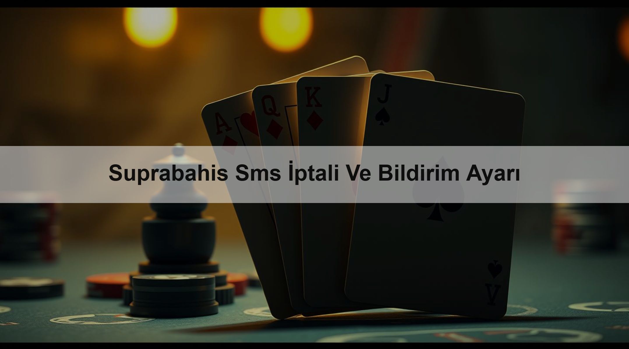 Suprabahis Sms İptali Ve Bildirim Ayarı